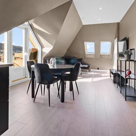 Penthouse Apartment In Bergen Exteriör bild