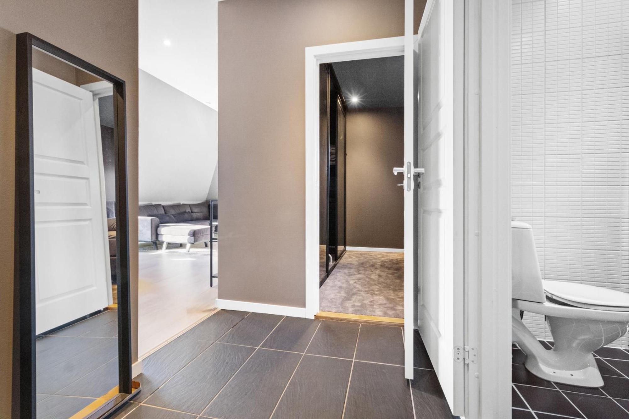 Penthouse Apartment In Bergen Exteriör bild